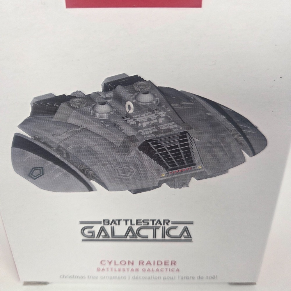 2025 Hallmark Battlestar Galactica Cylon Raider Keepsake Ornament QXI8875